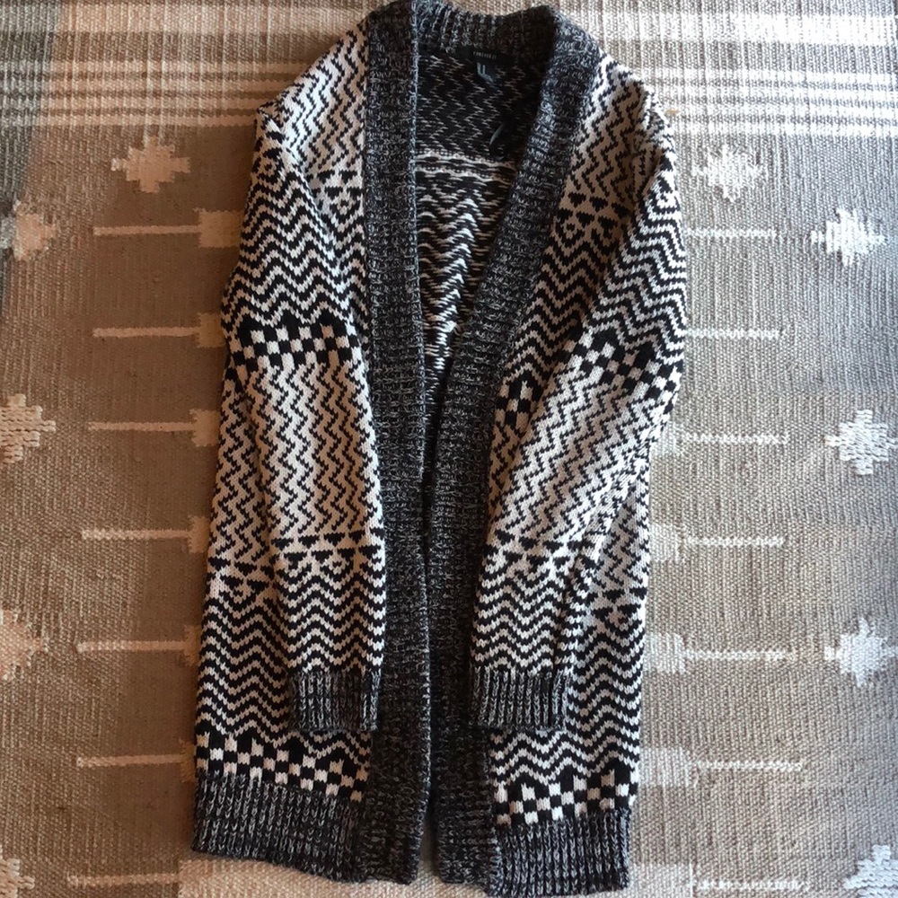 Woman’s cardigan, Forever 21, Medium